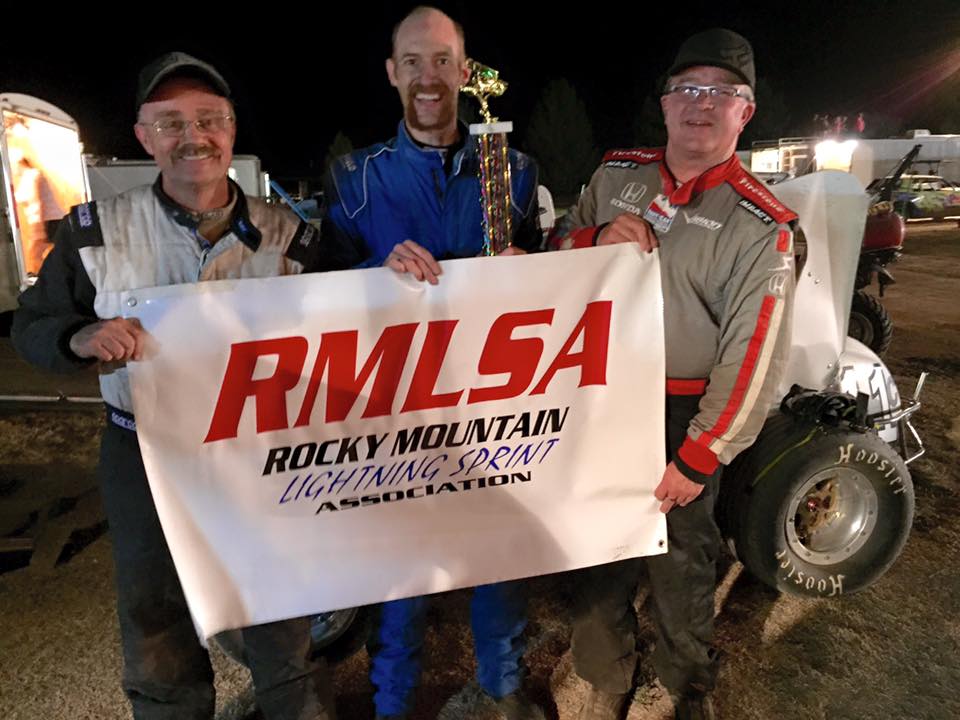 August 15, Sherman County Speedway podium